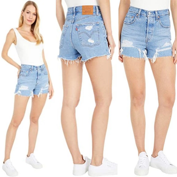 Levi's Pants - SOLD! LEVI'S Cutoff Ribcage Denim Shorts NWT